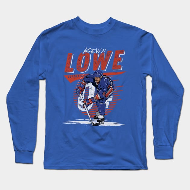 Kevin Lowe Edmonton Comet Long Sleeve T-Shirt by lavonneroberson